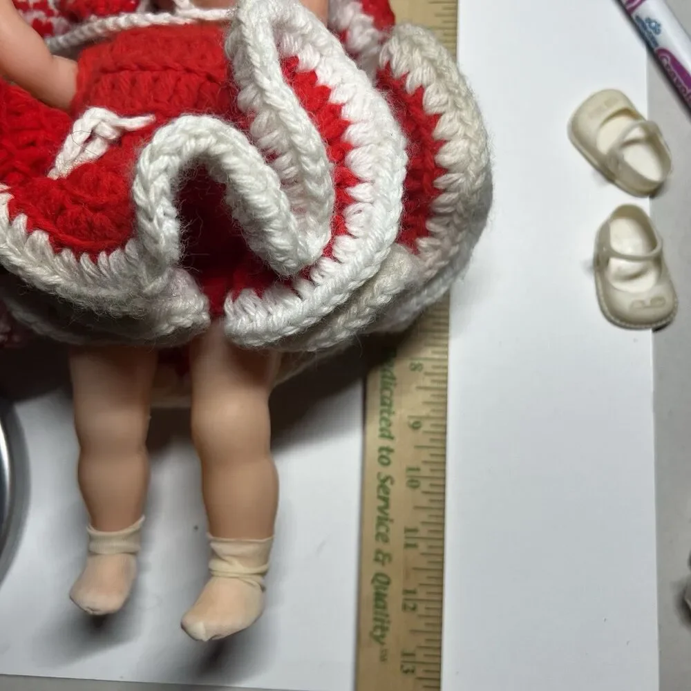 Vintage Unbranded Vinyl Baby Doll 12